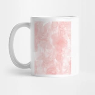 Blush Pink Smoke Abstract Mug